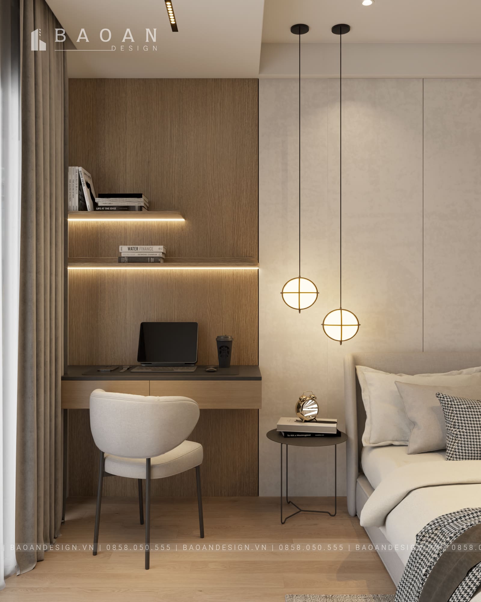 phòng ngủ 25m2 img3