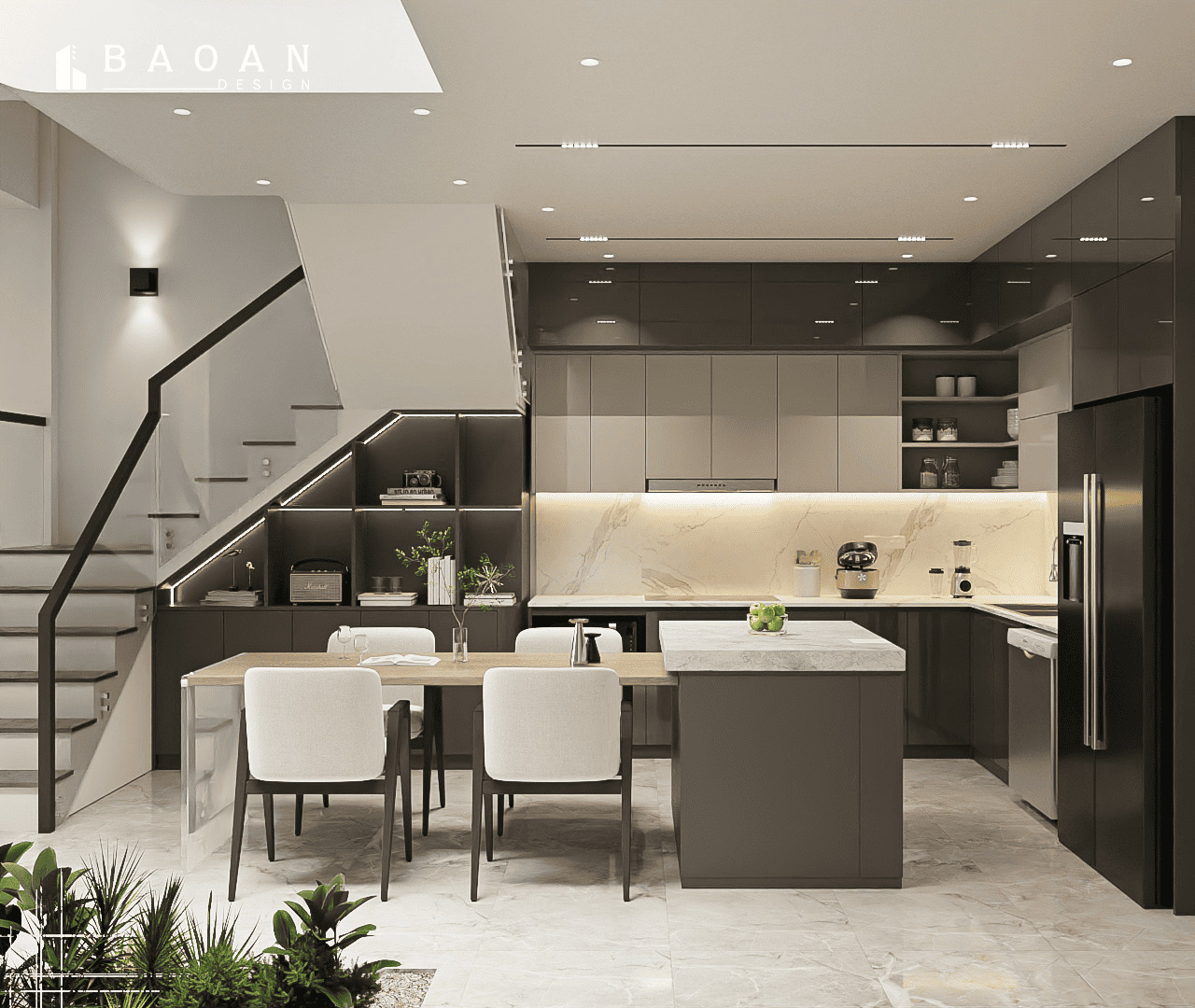 thiết kế nội thất nhà 2 tầng img5