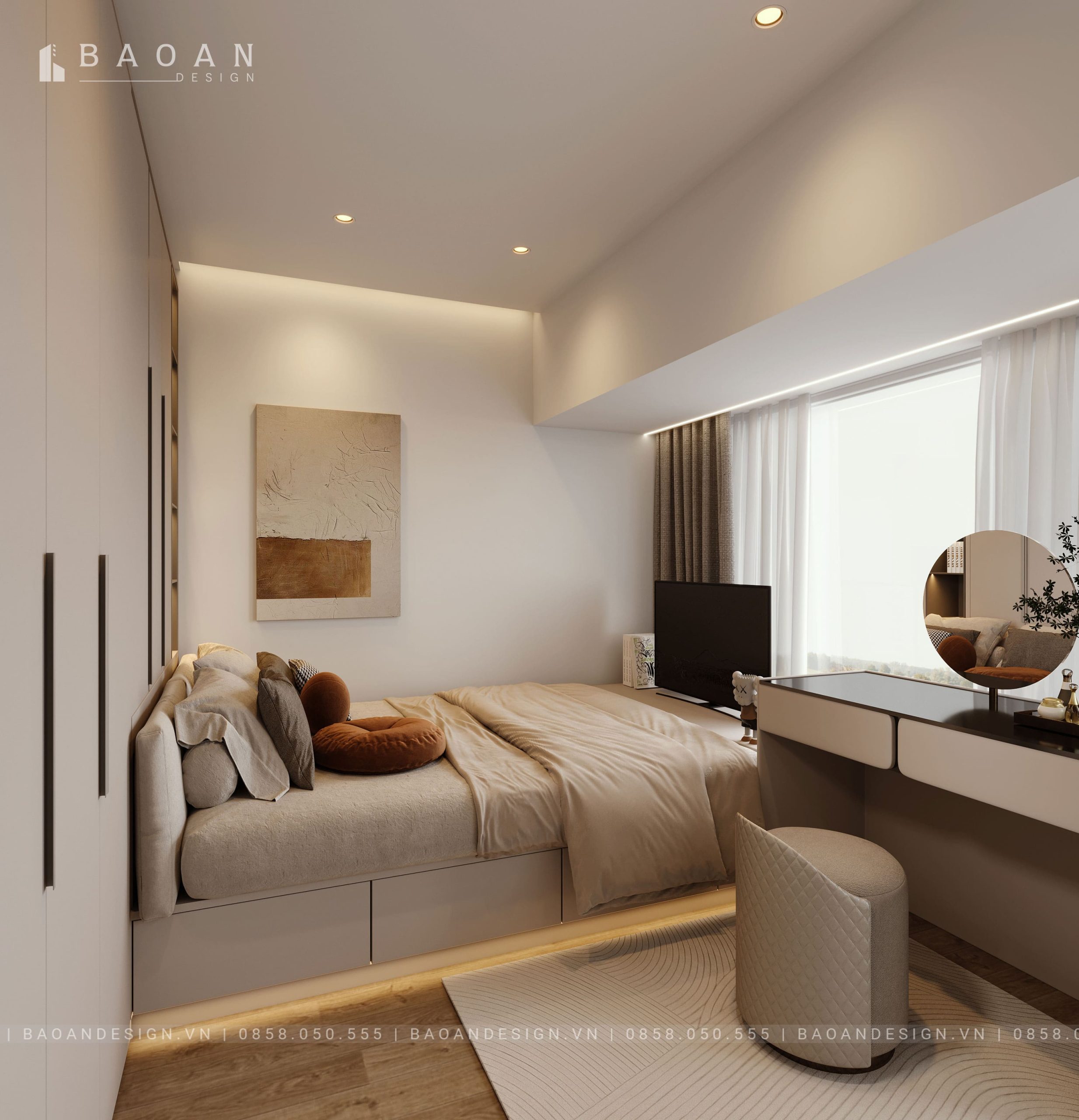 Thiết kế phòng ngủ nhỏ đẹp img3