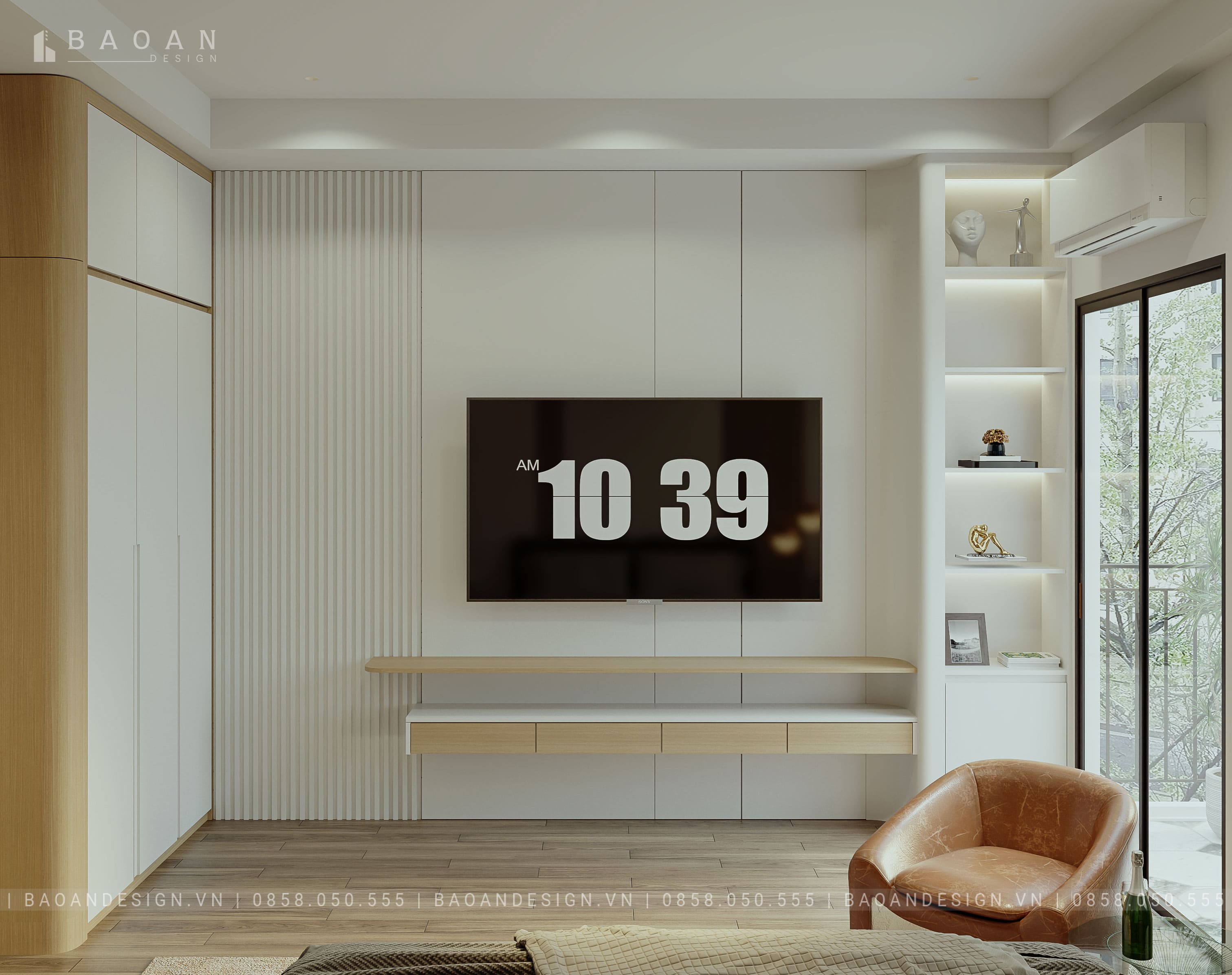 thiết kế phòng ngủ master img17