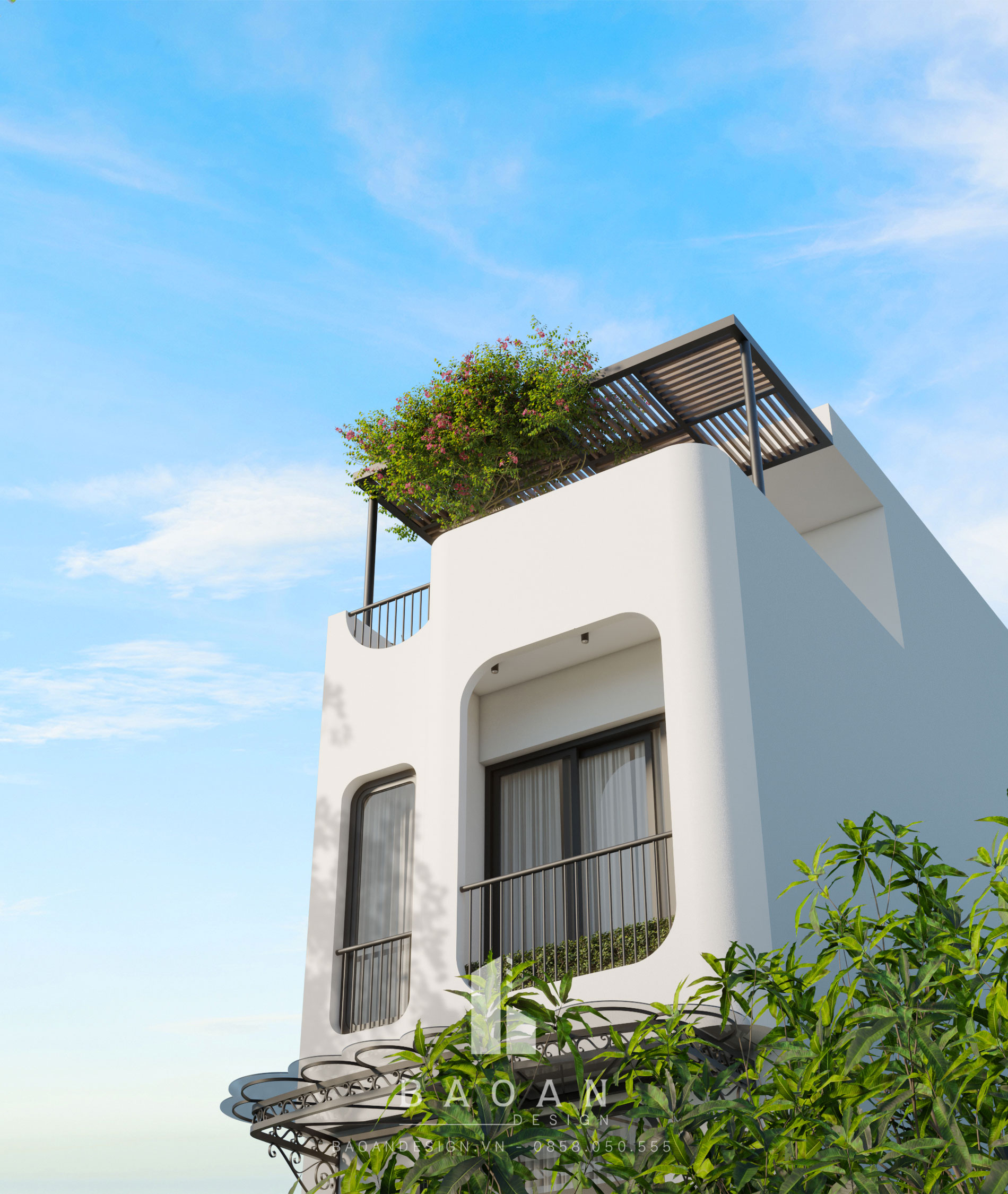 mẫu thiết kế nhà phố ảnh 3